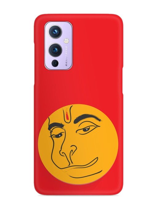 Lord Hanuman Vector Snap Case for Oneplus 9 (5G) Zapvi