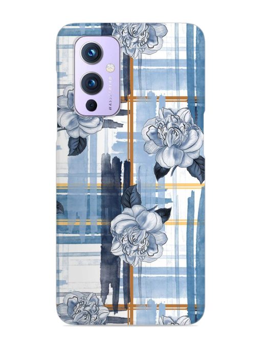 Watercolor Pattern Rose Snap Case for Oneplus 9 (5G) Zapvi