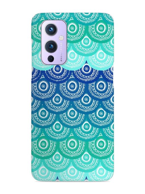 Ethnic Seamless Pattern Snap Case for Oneplus 9 (5G) Zapvi