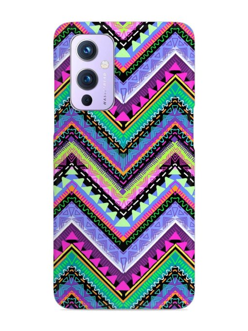 Tribal Aztec Print Snap Case for Oneplus 9 (5G)