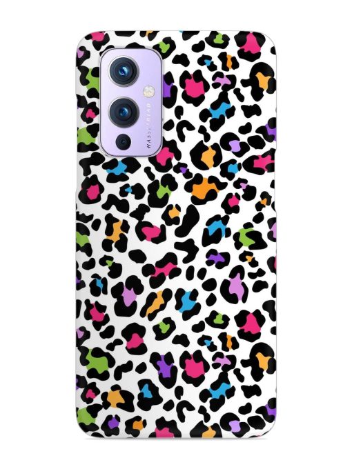 Seamless Leopard Pattern Snap Case for Oneplus 9 (5G) Zapvi