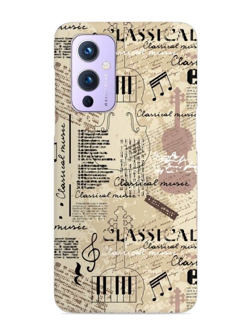 Classical Music Lpattern Snap Case for Oneplus 9 (5G)