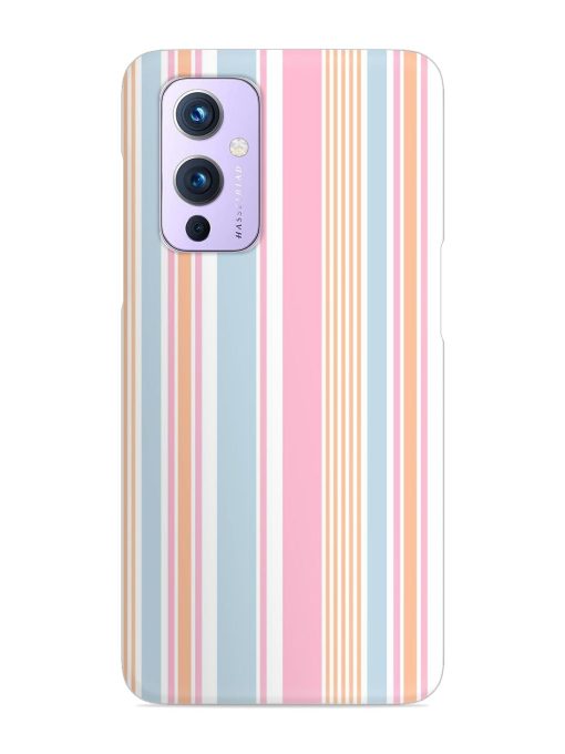 Stripe Seamless Pattern Snap Case for Oneplus 9 (5G)