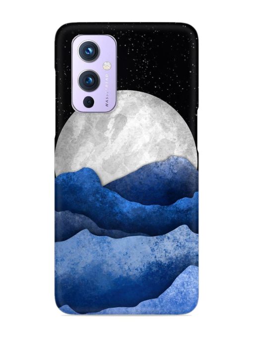 Full Moon Mountain Vector Snap Case for Oneplus 9 (5G)