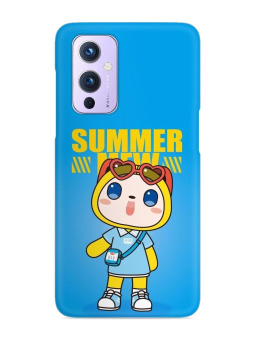 Summer Mew Cartoon Snap Case for Oneplus 9 (5G)