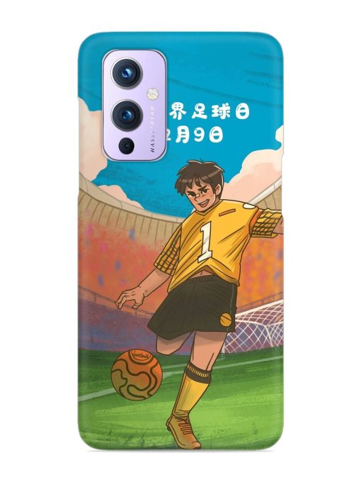 Soccer Kick Snap Case for Oneplus 9 (5G)