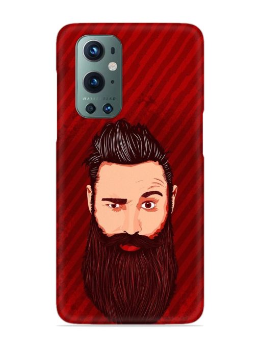 Beardo Man Snap Case for Oneplus 9 Pro (5G) Zapvi