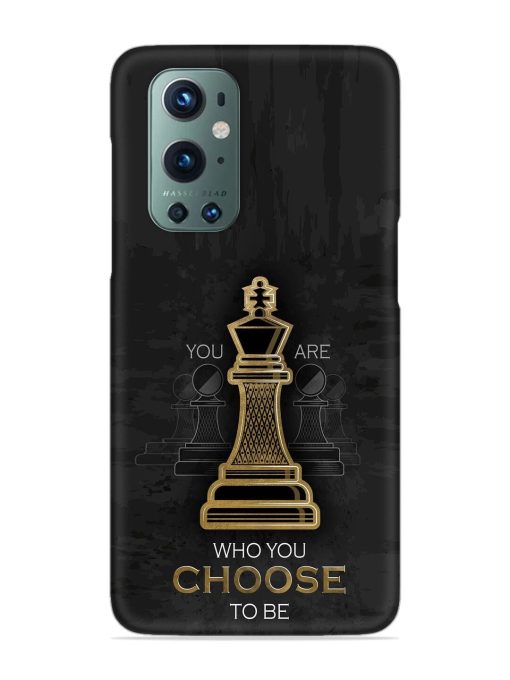 You Are Who Choose To Be Snap Case for Oneplus 9 Pro (5G) Zapvi