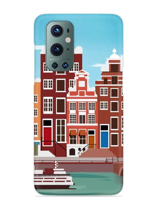 Scenery Architecture Amsterdam Landscape Snap Case for Oneplus 9 Pro (5G) Zapvi