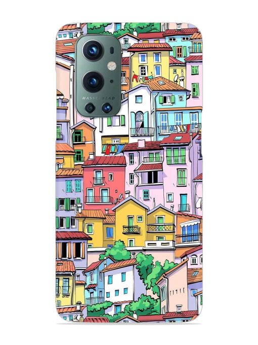 Europe Old Town Snap Case for Oneplus 9 Pro (5G) Zapvi