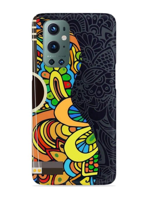 Guitar Vector Art Snap Case for Oneplus 9 Pro (5G) Zapvi