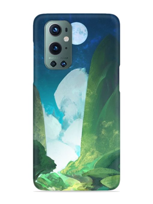 Abstract Art Of Nature Snap Case for Oneplus 9 Pro (5G) Zapvi