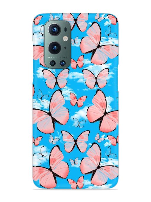 Seamless Pattern Tropical Snap Case for Oneplus 9 Pro (5G) Zapvi