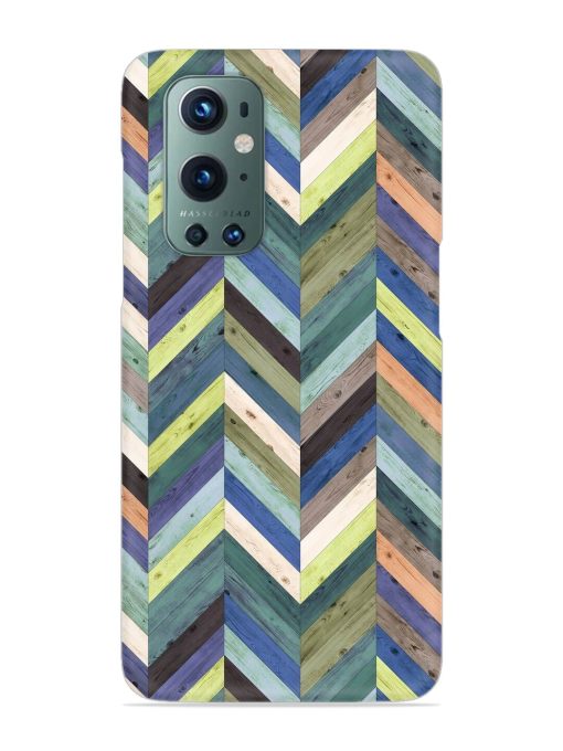 Chevron Random Color Snap Case for Oneplus 9 Pro (5G) Zapvi