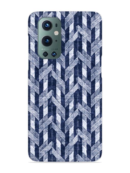 Abstract Herringbone Motif Snap Case for Oneplus 9 Pro (5G)