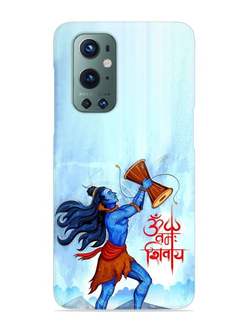 Illustration Lord Shiva Snap Case for Oneplus 9 Pro (5G)