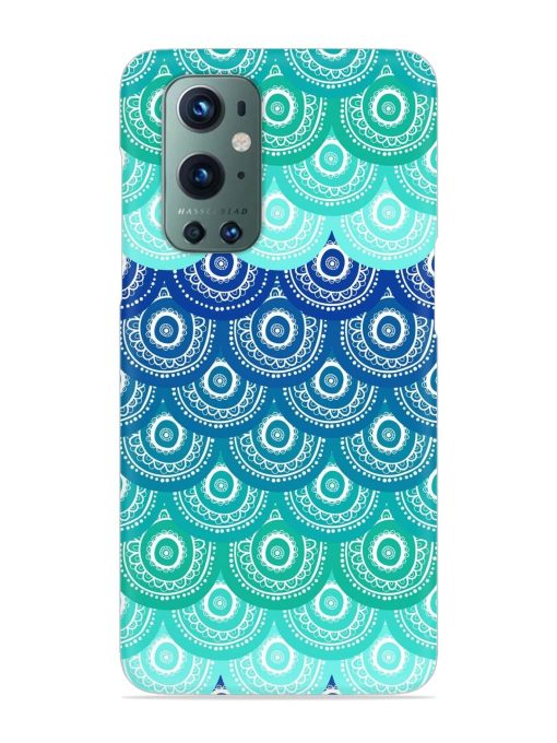 Ethnic Seamless Pattern Snap Case for Oneplus 9 Pro (5G) Zapvi