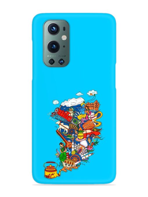 Vector Design Indian Snap Case for Oneplus 9 Pro (5G)