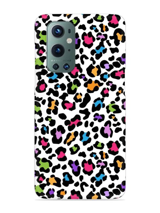 Seamless Leopard Pattern Snap Case for Oneplus 9 Pro (5G) Zapvi