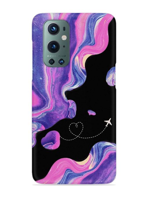 Glitter Art Snap Case for Oneplus 9 Pro (5G) Zapvi