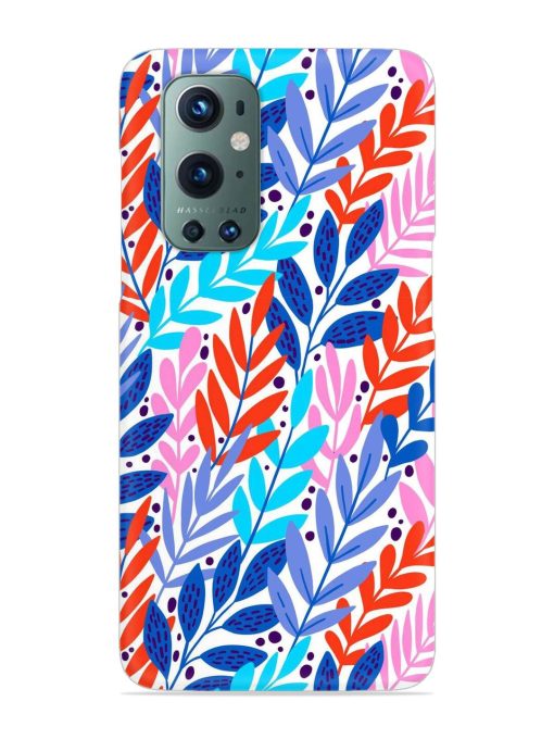 Bright Floral Tropical Snap Case for Oneplus 9 Pro (5G) Zapvi