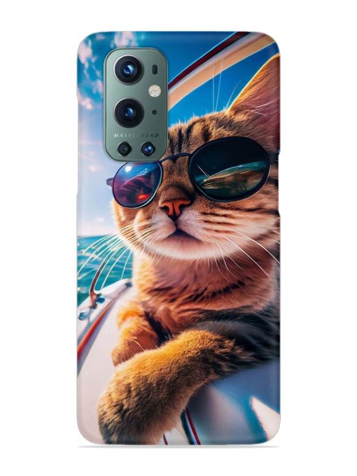 Cat In Style Snap Case for Oneplus 9 Pro (5G) Zapvi