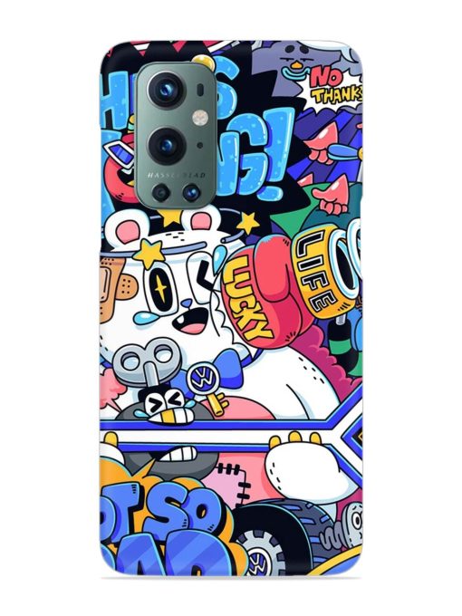 Universal Doodle Snap Case for Oneplus 9 Pro (5G)