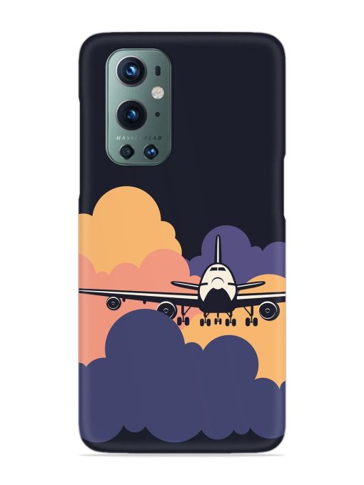 Aeroplane vector Snap Case for Oneplus 9 Pro (5G)