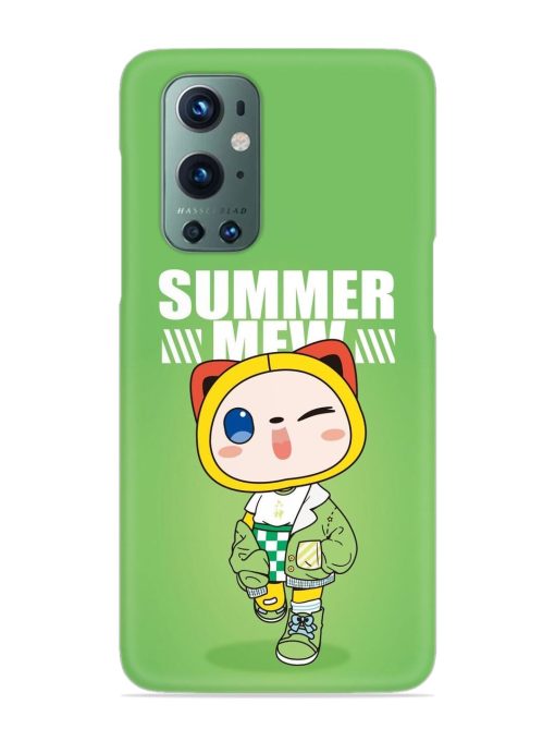 Summer Mew Snap Case for Oneplus 9 Pro (5G)