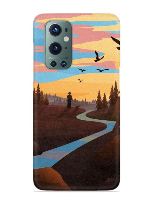 Natural Landscape Art Snap Case for Oneplus 9 Pro (5G)