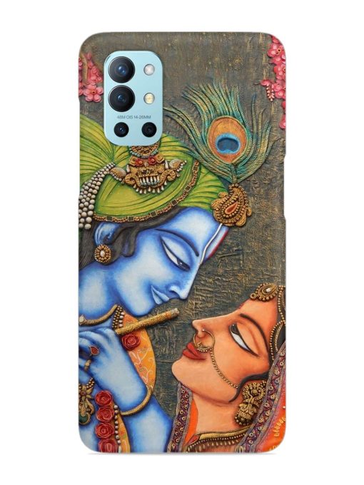 Lord Radha Krishna Flute Art Snap Case for Oneplus 9R (5G)