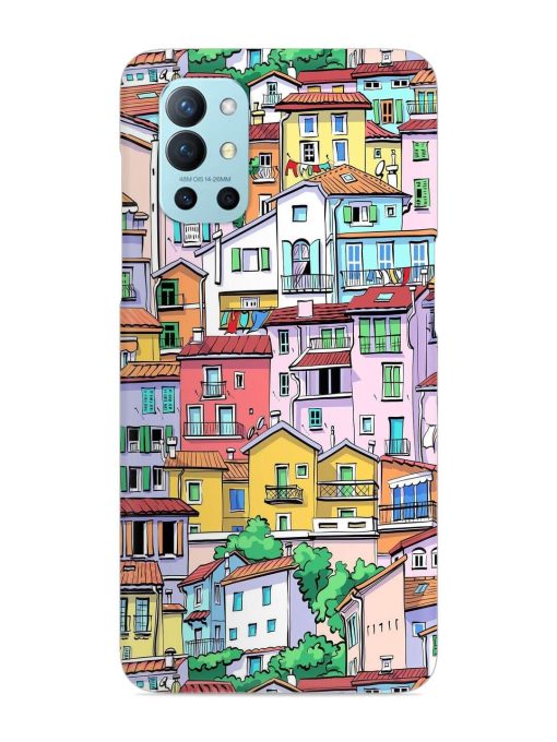 Europe Old Town Snap Case for Oneplus 9R (5G) Zapvi