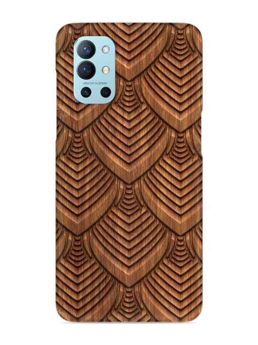 Carved Pattern On Snap Case for Oneplus 9R (5G) Zapvi