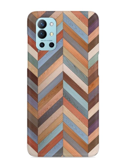 Seamless Wood Parquet Snap Case for Oneplus 9R (5G) Zapvi