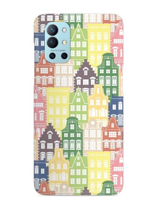 Seamless Shapes Pattern Snap Case for Oneplus 9R (5G)