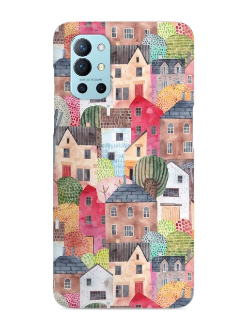 Abstract Seamless Pattern Snap Case for Oneplus 9R (5G) Zapvi