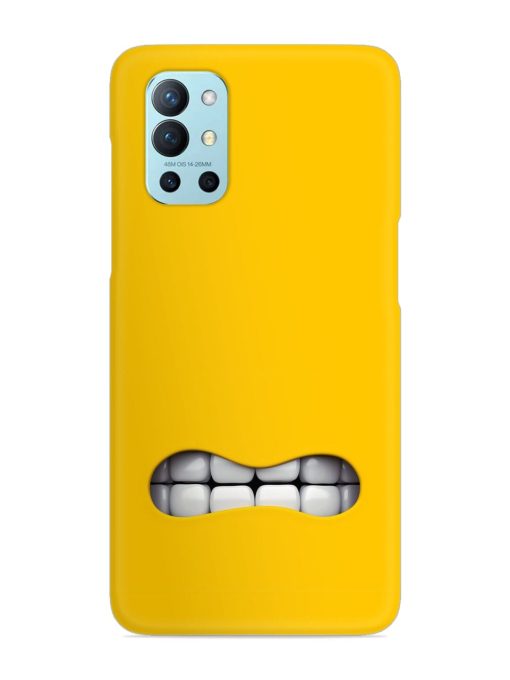 Mouth Character On Snap Case for Oneplus 9R (5G)