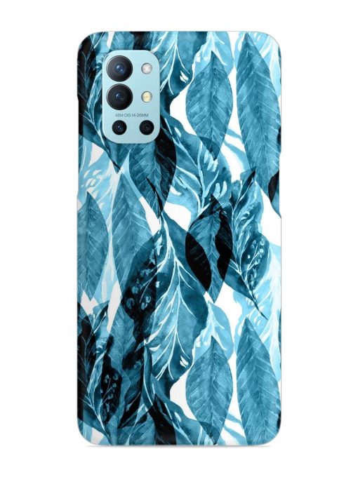 Leaves Pattern Jungle Snap Case for Oneplus 9R (5G) Zapvi