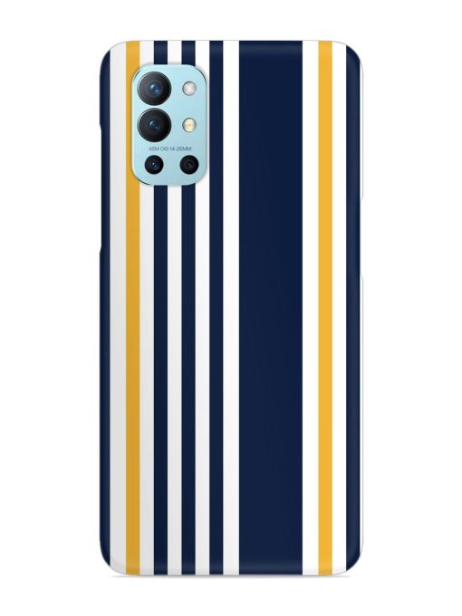 Seamless Stripe Pattern Snap Case for Oneplus 9R (5G) Zapvi