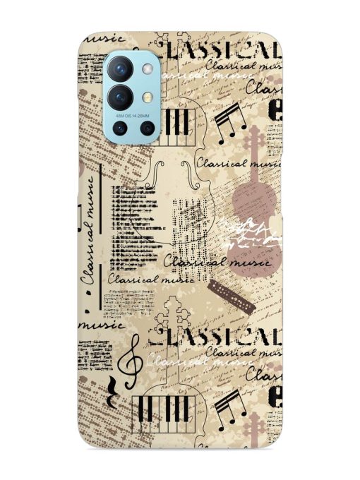 Classical Music Lpattern Snap Case for Oneplus 9R (5G)