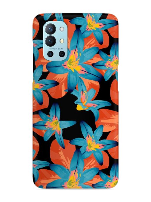 Philippine Flowers Seamless Snap Case for Oneplus 9R (5G) Zapvi