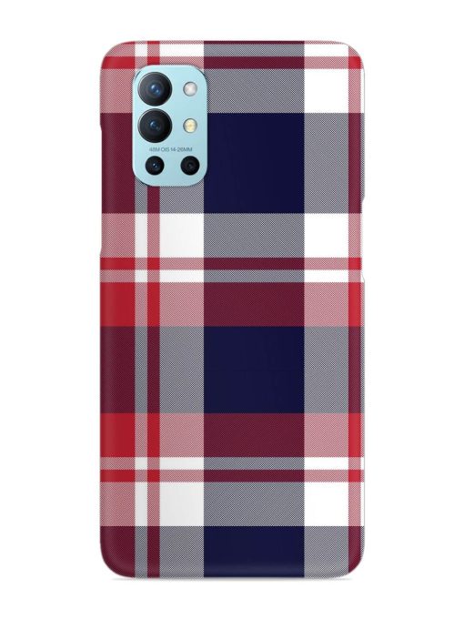 Classic Plaid Tartan Snap Case for Oneplus 9R (5G) Zapvi