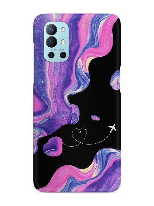 Glitter Art Snap Case for Oneplus 9R (5G) Zapvi