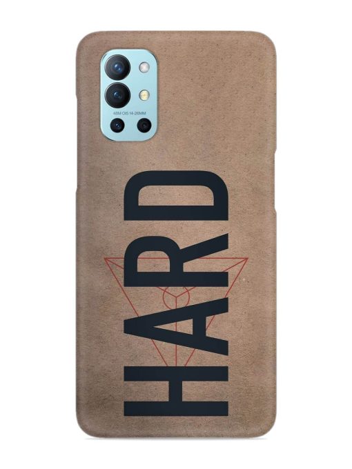 Hard Typo Snap Case for Oneplus 9R (5G) Zapvi