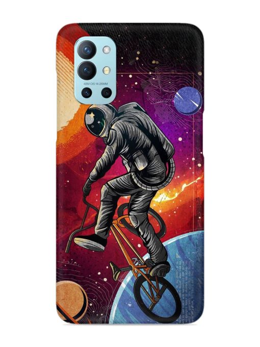 Super Eclipse Bmx Bike Snap Case for Oneplus 9R (5G) Zapvi