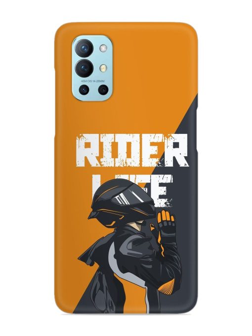 Rider Life Snap Case for Oneplus 9R (5G) Zapvi