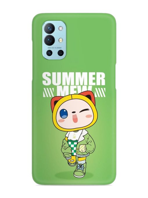 Summer Mew Snap Case for Oneplus 9R (5G) Zapvi