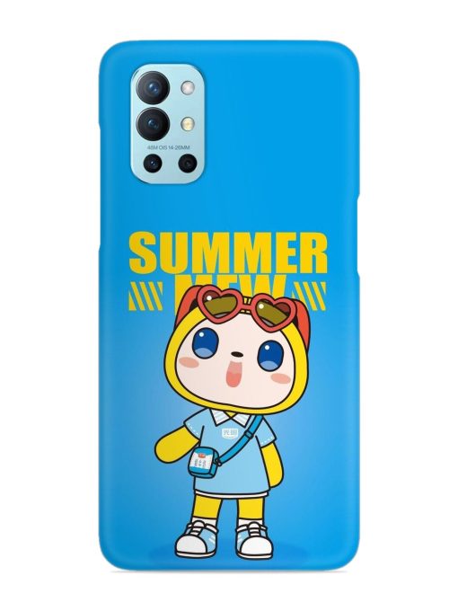 Summer Mew Cartoon Snap Case for Oneplus 9R (5G)