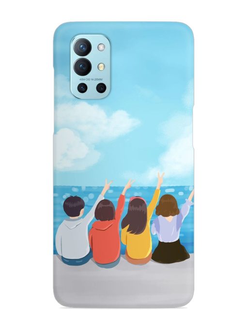 Happy Kids Snap Case for Oneplus 9R (5G) Zapvi