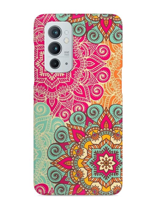 Mandala Seamless Snap Case for Oneplus 9RT (5G) Zapvi